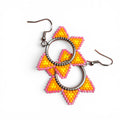 Beaded Peyote Earrings