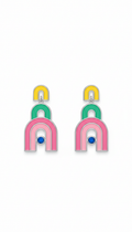Rainbow Arch Drop Earrings