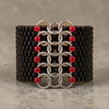 Beaded Chainmail Rings