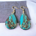 Blue Drop Earrings